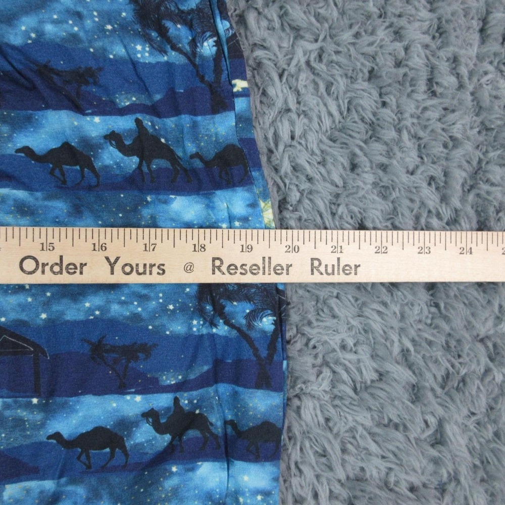 Tiny Roots Pajama Set Womens Small Blue Nativity Christmas TENCEL Modal NWT - Picture 14 of 16